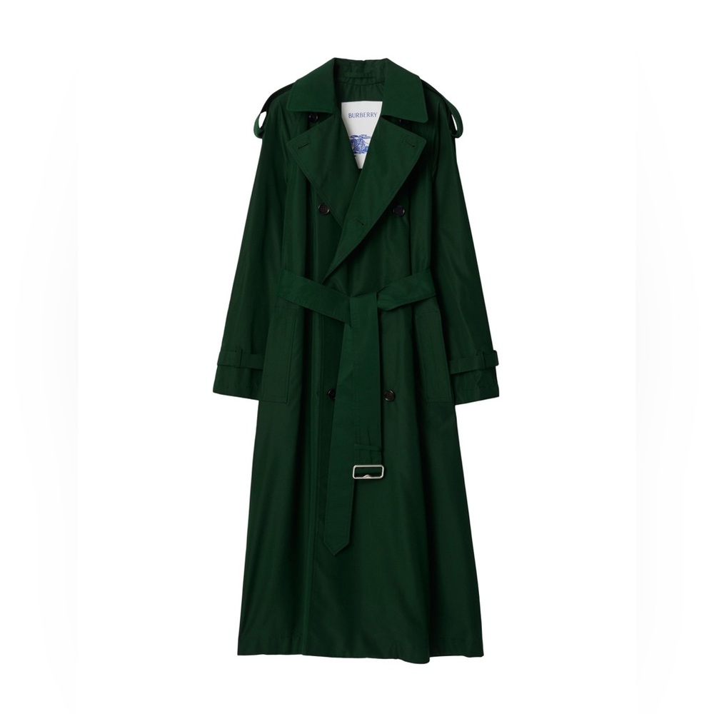 NWT!!! Burberry Silk Trench Coat Size 12US
